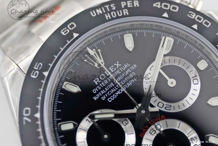 0420 Daytona 116500 SS TWF 1:1 Best Edition 904L Steel Black Dial on SS Bracelet A EasyCare 2407